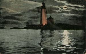 MA - Boston Harbor. Graves Light Lighthouse