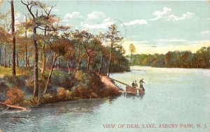 View of Deal Lake in Asbury Park, New Jersey