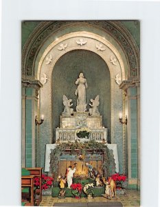 Postcard Chapel Of Our Lady, St. Lawrence Catholic Church, Asheville, N. C.