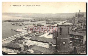 Old Postcard Marseille Vue Generale de la Joliette