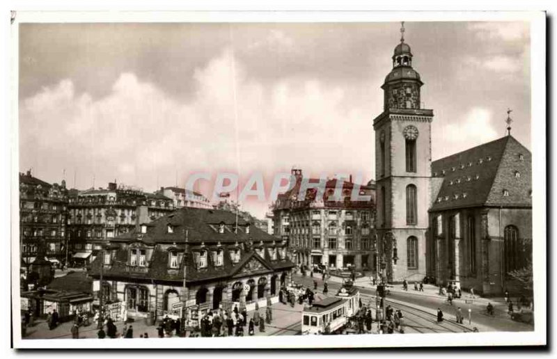 Old Postcard Frankfurt