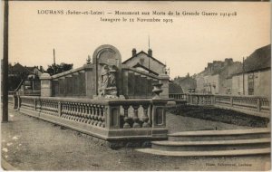 CPA LOUHANS - Monument aux Morte de la Grande Guerre 1914-18 (122029)