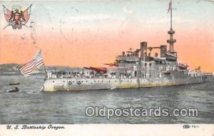 US Battleship Oregon 1909 