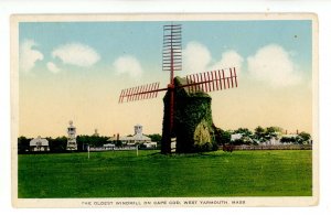 MA - West Yarmouth, Cape Cod. Oldest Windmill in America