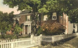 Pratt Residence - Woodstock, Vermont VT Postcard