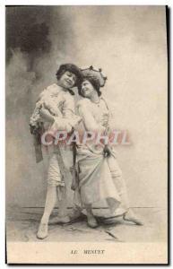 Old Postcard Dance Minuet