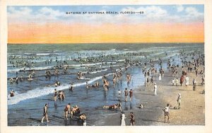 Bathing at Daytona Beach Florida