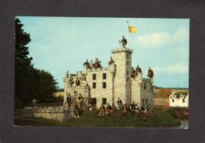 PEI Dunvegan Castle Woodleigh Prince Edward Island Kensington Carte Postale PC