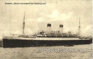 Dampfer Monte Cervantes der Hamburg-Sud Steamer Ship Unused 