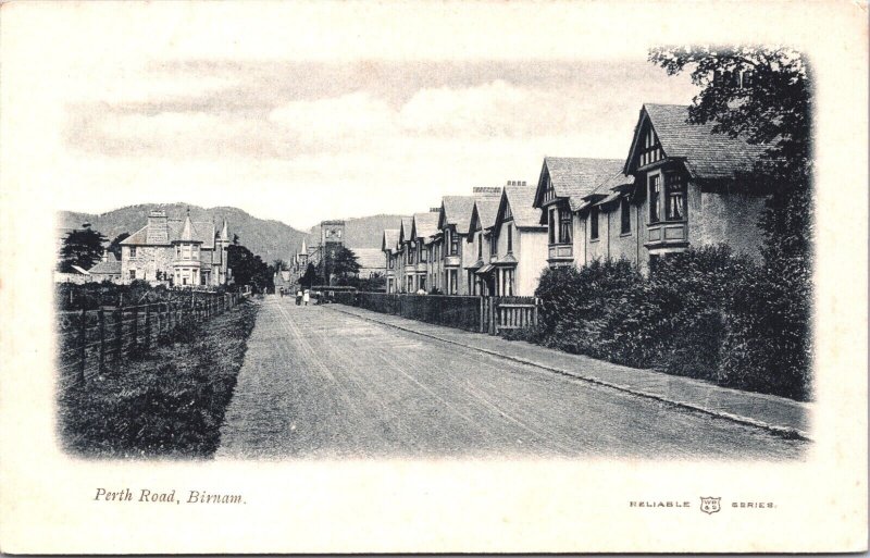 Scotland Birnam Perth Road Vintage Postcard 04.35