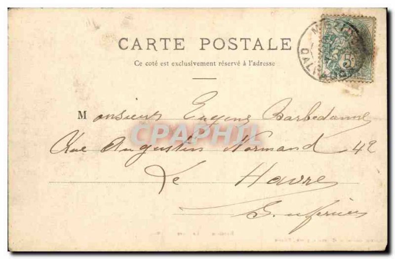 Old Postcard Mezidon La Gare TOP