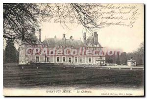 Old Postcard Rosny-sur-Seine The Castle