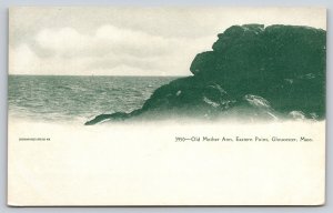 Gloucester Massachusetts~Eastern Point~Old Mother Ann Formation~c1905 Postcard