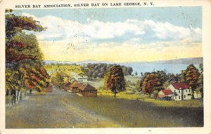 Silver Bay Association, Silver Bay on the Lake George NY, USA R.P.O., Rail Po...