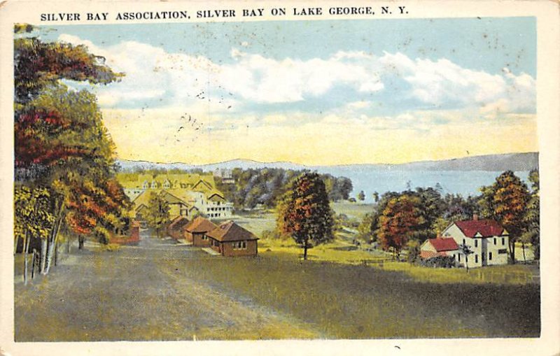 Silver Bay Association, Silver Bay on the Lake George NY, USA R.P.O., Rail Po...