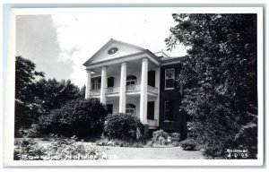 Natchez Mississippi MS RPPC Photo Postcard Roaslie c1940's Vintage