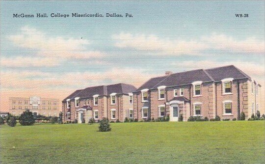 Mcgann Hall College Misericordia Dallas Pennsylvania