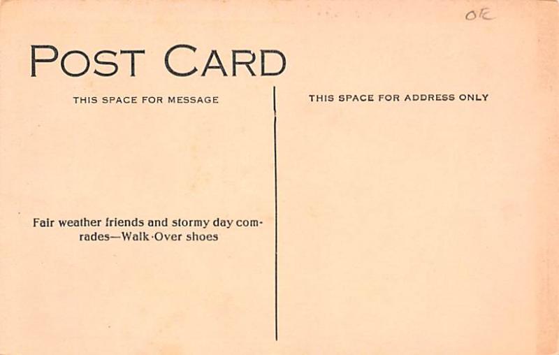 Dutch Dog Drawn Unused 