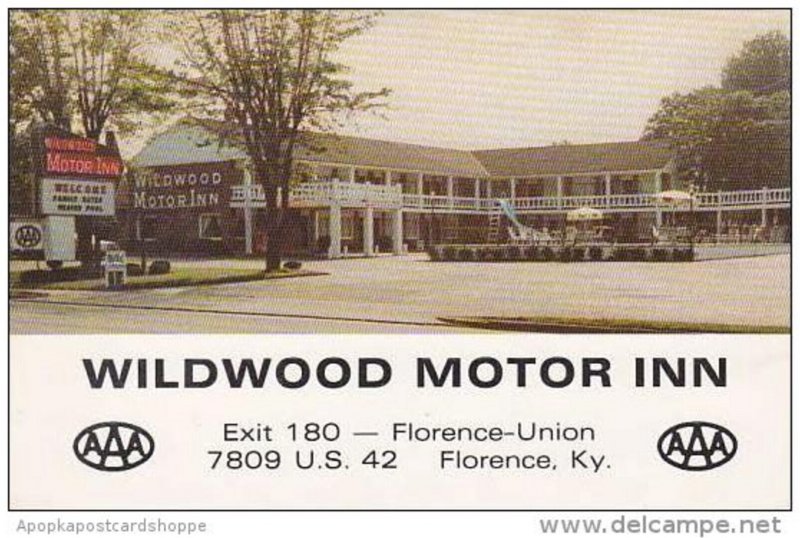 Kentucky Florence Wildwood Motor Inn