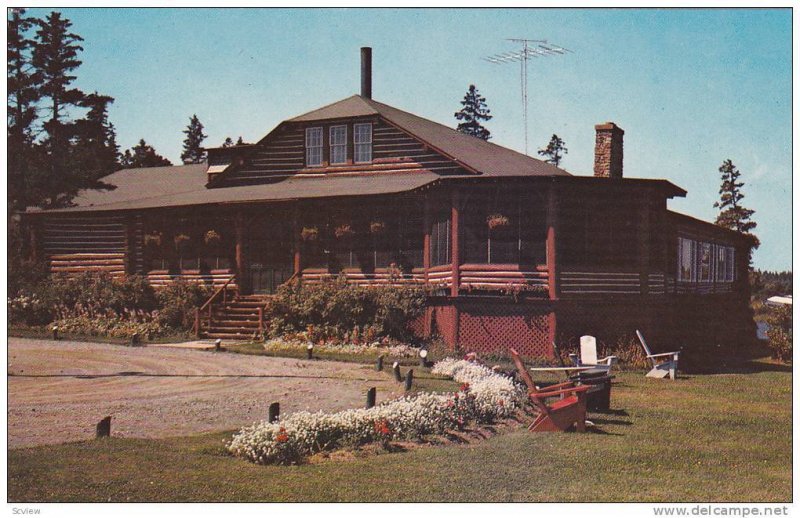 Exterior, Pictou Lodge, Nova Scotia, Canada, 40-60s