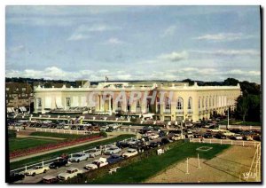 Postcard Modern Fleurie Deauville Beach Casino