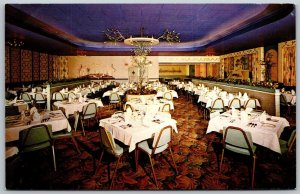 Vtg Lewiston Maine ME Steckino's Lounge Restaurant Starlight Room Postcard