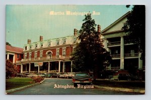 Abingdon Virginia Martha Washington Inn Historic Landmark Chrome Postcard 