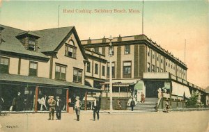 Postcard Massachusetts Sailsbury Hotel Cushing C-1910 Thompson 23-8191