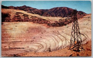 Bingham Canyon Utah 1960 Postcard Bingham Copper Mine