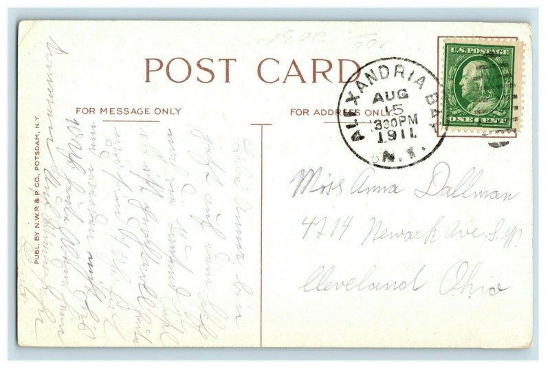 C. 1910 Thousand Island House, Alexandria Bay Postcard P41 