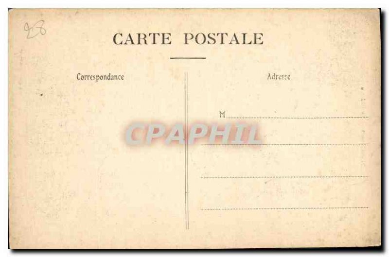 Postcard Old Maintenon Le Chateau