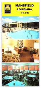 Best Western Mansfield Louisiana The Inn Panoramic Multi View Postcard Motel