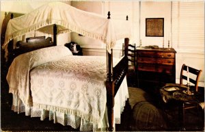 Betsy Ross House Philadelphia PA Pennsylvania Bedroom Postcard VTG UNP Vintage 