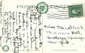Vintage Postcard 1916 Million Dollar Union Station Worcester Massachusetts MA