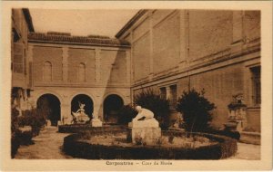 CPA CARPENTRAS Cour du Musee (1086671)