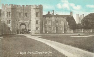 Postcard UK England Clacton-On-Sea, Essex St Osyth priory