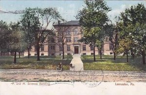 Pennsylvania Lancaster F And M Science Building 1910