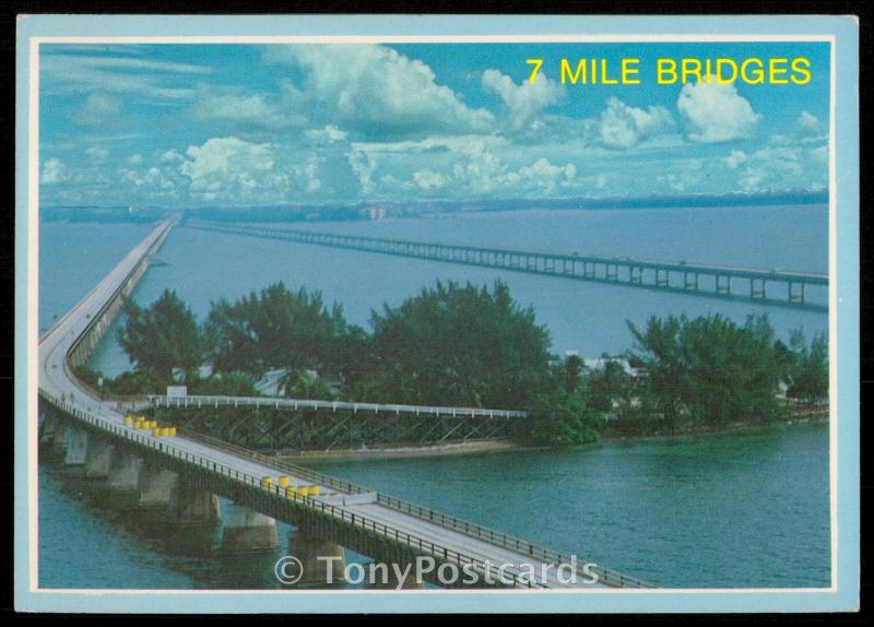 7 MIle Bridges - New and Old