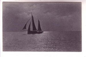 Sailboat at Sunset,  Used 1907