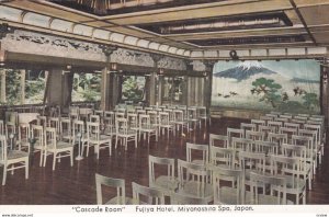 Fujiya Hotel , Miyanoshita Spa , Japan , 1930-40s ; Cascade Room