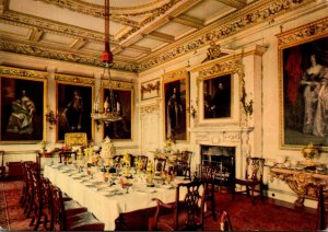 England Bedfordshire Woburn Abbey The State Dining Room