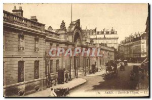 Postcard Old Paris Entree de l'Elysee