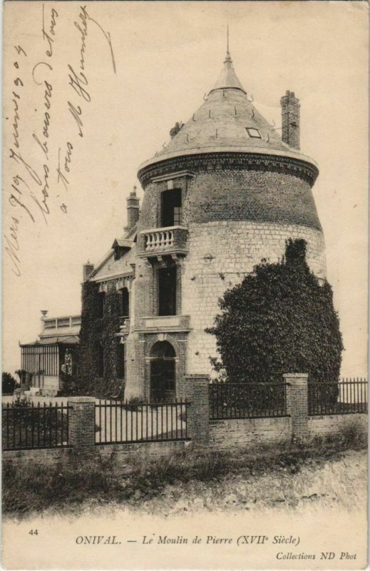 CPA ONIVAL Moulin de Pierre (17862)