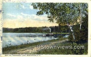 Boating, Massabesic Lake in Manchester, New Hampshire