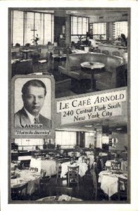 Le Cafe Arnold New York City, USA Unused 