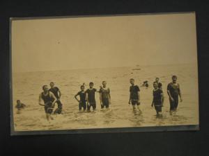 MEN BATHING SUITS - PANAMA DURING CANAL CONSTRUCTION RP