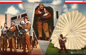 Military Parachute Troops Curteich
