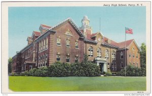 Exterior,  Perry High School,  Perry,   New York,   00-10s
