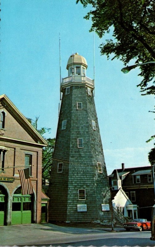 Maine Portland The Observatory Built 1807