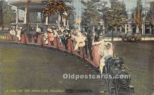 A Ride on the Miniature Railroad 1912 